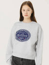 Brushed Options Matinee Classic label Sweat Shirts MELANGE GRAY - LE SOLEIL MATINEE - BALAAN 4