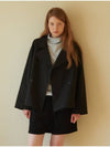 Short Trench Coat Black - CORCA - BALAAN 1