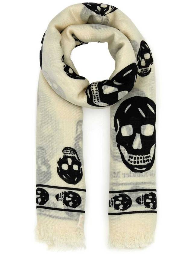 23 ss Classic Skull Scarf 5577173222Q9260 B0040203425 - ALEXANDER MCQUEEN - BALAAN 2