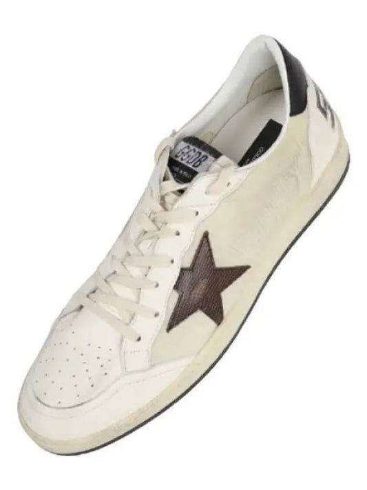 Ballstar Sneakers Nylon Upper Print Star Men s - GOLDEN GOOSE - BALAAN 1