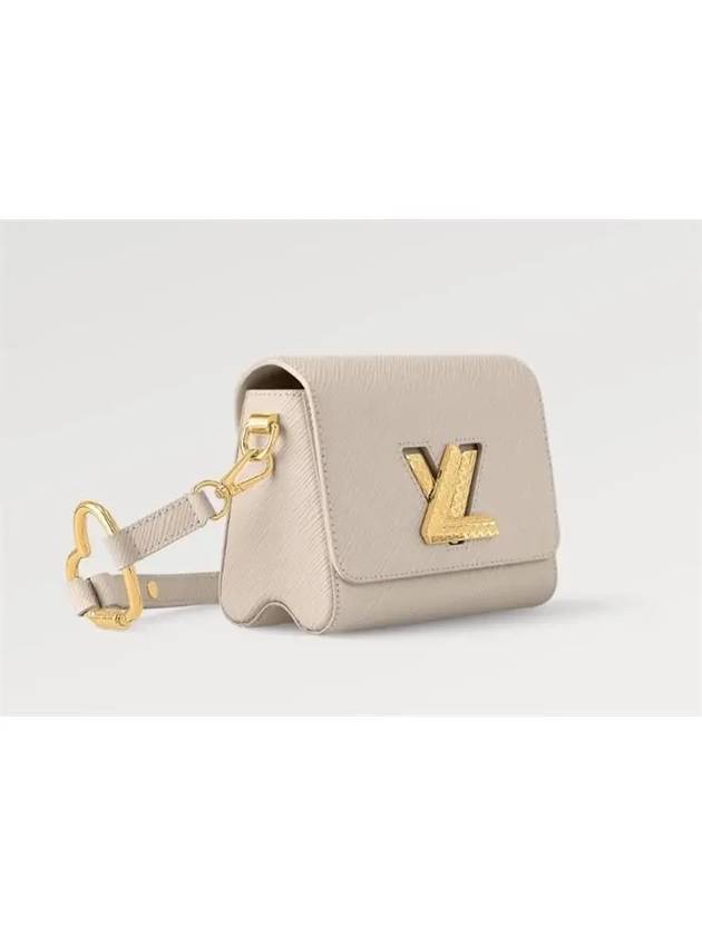 Twist PM Epi Leather Cross Bag Quartz White - LOUIS VUITTON - BALAAN 4