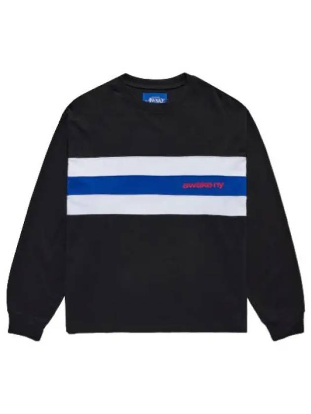 Long sleeve striped t shirt black - AWAKE NY - BALAAN 1