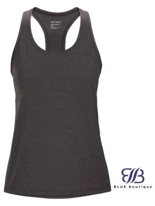 23 Taema Tank Sleeveless Black Heather - ARC'TERYX - BALAAN 2