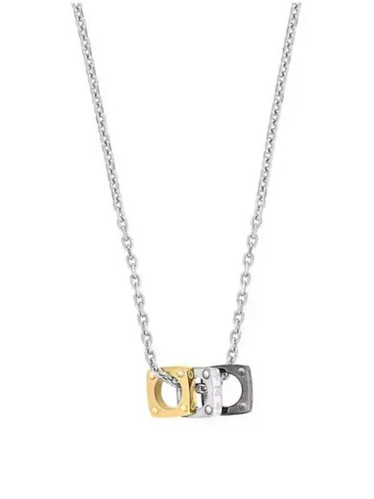 Monogram Bold Necklace Gold Silver - LOUIS VUITTON - BALAAN 2