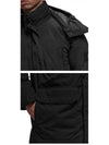 Polyester Micro Twill Long Down Parka Black - STONE ISLAND - BALAAN 6