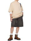 Men's Logo Patch Crew Neck Gold Short Sleeve TShirt 125BT232003F - FEAR OF GOD ESSENTIALS - BALAAN 2