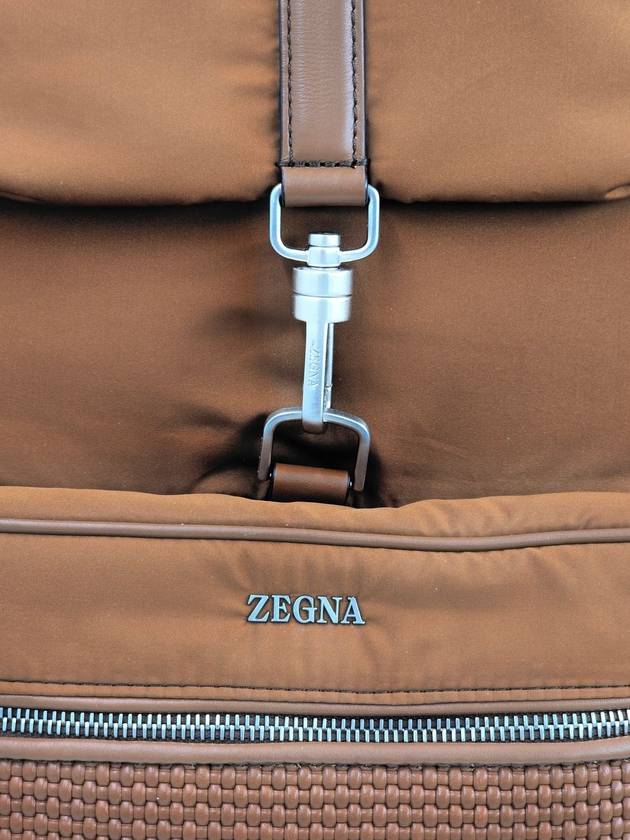 Zegna Technical Fabric Leather Backpack FREE - ERMENEGILDO ZEGNA - BALAAN 7