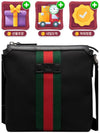 Web Messenger Cross Bag Black 631195 - GUCCI - BALAAN 2