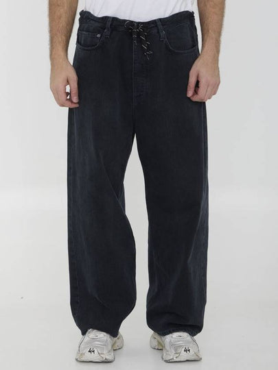 Denim Straight Pants 786643TQW592470 - BALENCIAGA - BALAAN 2