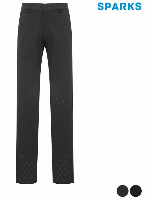 Men s punching straight fit long pants SO2MPA032 - SPARKS - BALAAN 1