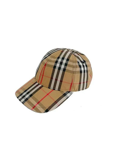 vintage check ball cap beige - BURBERRY - BALAAN 1