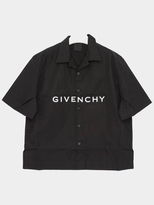 Boxy Shirt BM60T51YC8 001 - GIVENCHY - BALAAN 2