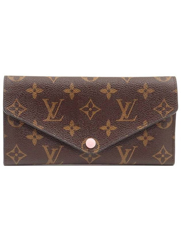 Monogram Canvas Rose Ballerine Josephine Wallet Long Supplementary Pouch - LOUIS VUITTON - BALAAN 1