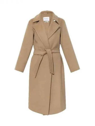 Max Mara MANUELA wool belt coat 271157 - MAX MARA - BALAAN 1