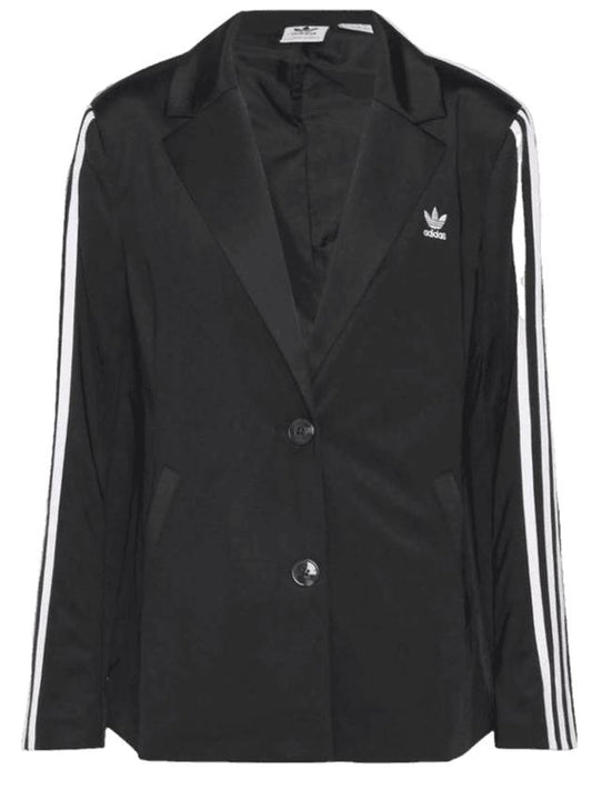 Women's Adicolor Classic 3-Stripe Jacket Black - ADIDAS ORIGINALS - BALAAN 1