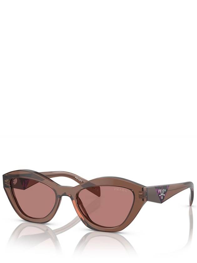 Eyewear Logo Sunglasses Brown - PRADA - BALAAN 3