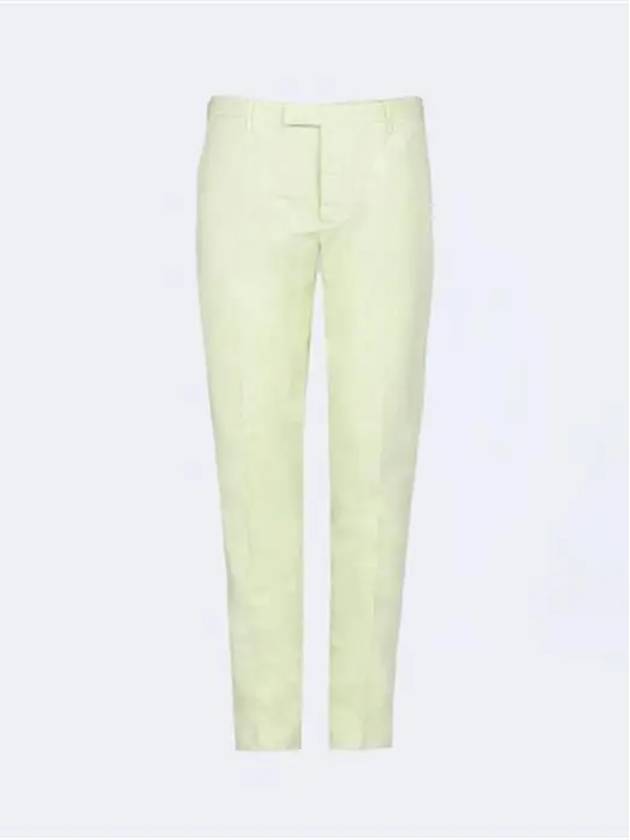 Light green skinny fit chino pants COKTZEZ00SSMNU35Y ​​400 - PT01 - BALAAN 1