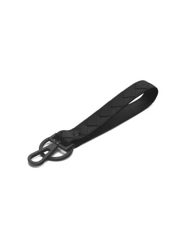 Intrecciato Key Holder Black - BOTTEGA VENETA - BALAAN 3