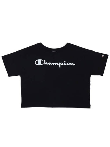 Women's Short Sleeve Crop TShirt 114914 KK001 - CHAMPION - BALAAN 1