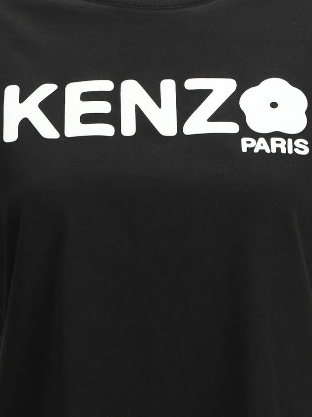 Boke Flower 2.0 Short Sleeve T-Shirt  Black - KENZO - BALAAN 3