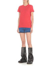 Embroided ORB Peru Short Sleeve T-Shirt Red - VIVIENNE WESTWOOD - BALAAN 3