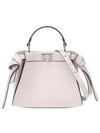 Peekaboo Small Tote Bag Latte - FENDI - BALAAN 1