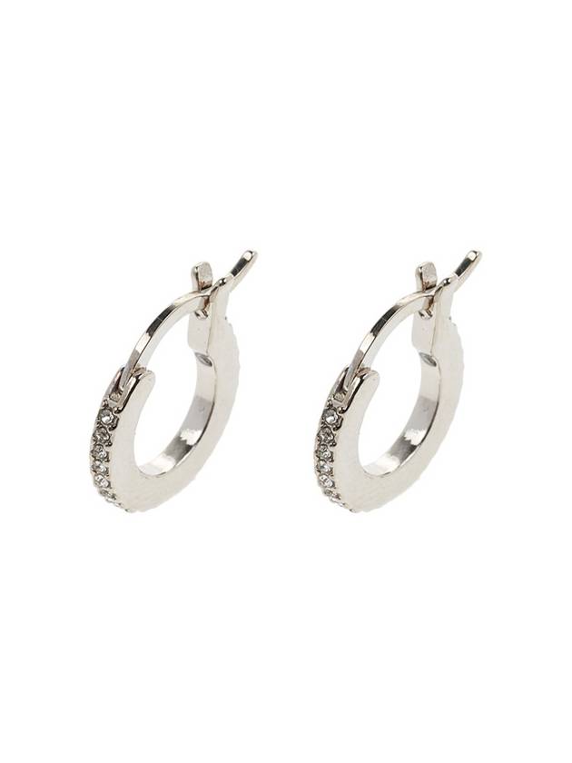 Pave Huggy Earrings C9337 SILVER - COACH - BALAAN 1