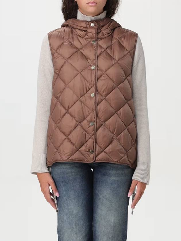 Quilted Padded Vest Brown - MAX MARA - BALAAN 2