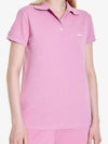 Baby Fox Polo Collar Pink Women s - MAISON KITSUNE - BALAAN 3