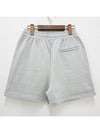 Logo Detail Drawstring Shorts Light Blue - ISABEL MARANT ETOILE - BALAAN 3