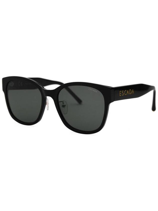 Escada SES D69G 700Y officially imported round horn rimmed oversized women s luxury sunglasses - ESCADA - BALAAN 1