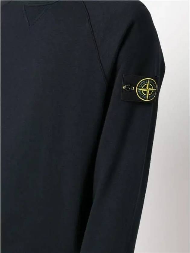 OLD Treatment Wappen Patch Crew Neck Sweatshirt Navy - STONE ISLAND - BALAAN 6