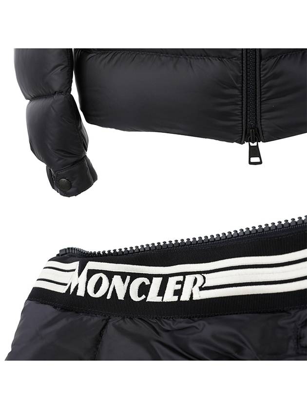 soleiler hood padded navy - MONCLER - BALAAN 7