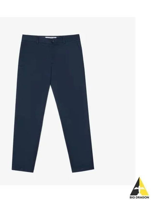 Men s Dayford Fit Cotton Stretch Chino Navy - LACOSTE - BALAAN 1