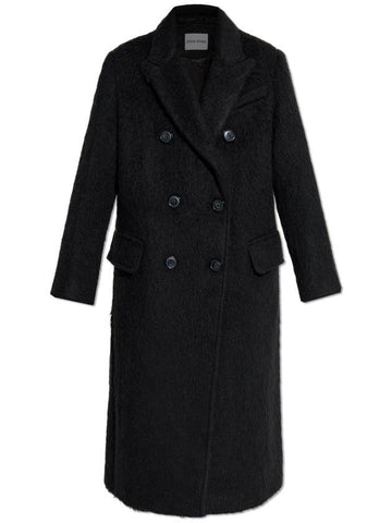 STAND STUDIO Wool Coat Essa, Women's, Black - STAND STUDIO - BALAAN 1