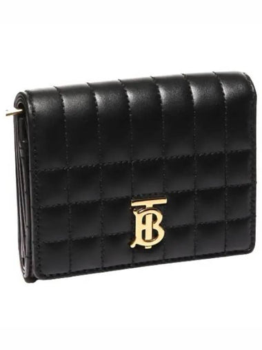 Quilted leather small Lola bifold wallet - BURBERRY - BALAAN 1