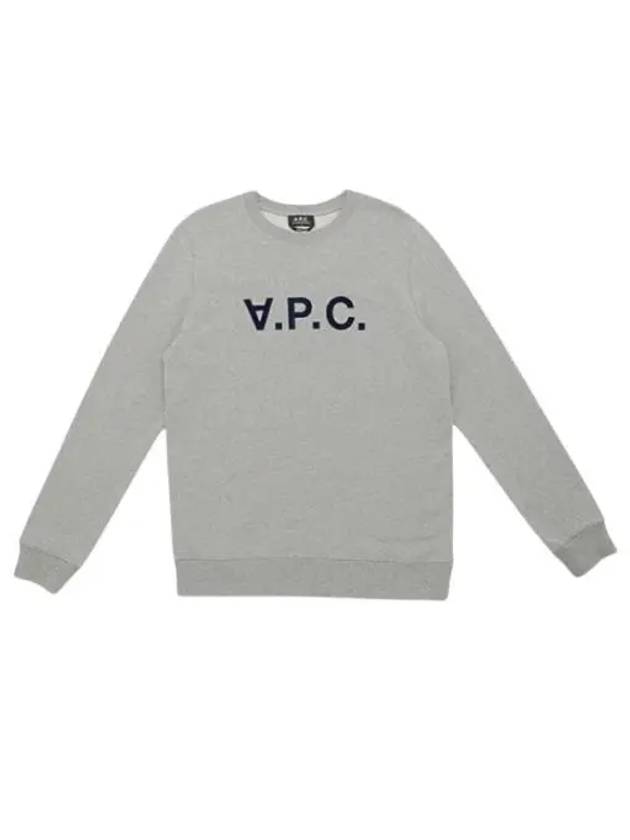 VPC Logo Crew Neck Sweatshirt Grey - A.P.C. - BALAAN 2