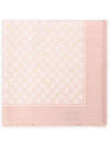 Horsebit Print Silk Scarf Pink - GUCCI - BALAAN 3