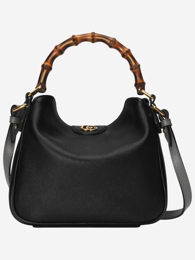 Diana Medium Shoulder Bag Black - GUCCI - BALAAN 2