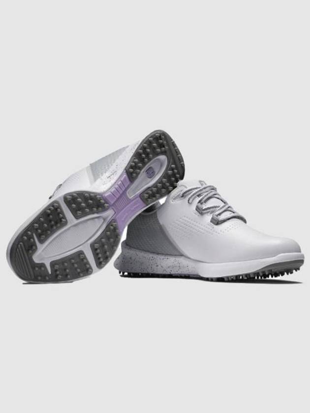 Women's Logo Waterproof Spike Shoes Grey - FOOTJOY - BALAAN 6