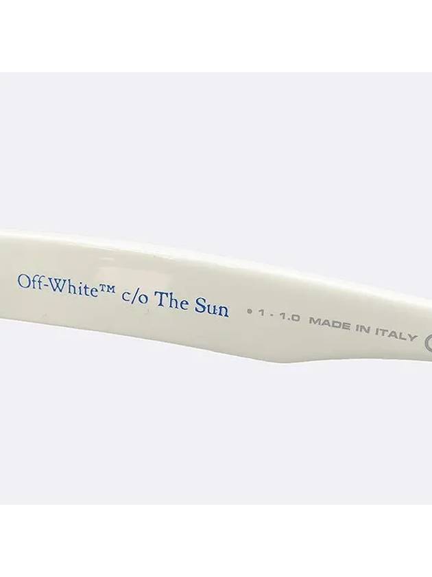 OW40001U white color side logo sunglasses - OFF WHITE - BALAAN 5