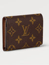 Envelope Business Card Holder Monogram Canvas - LOUIS VUITTON - BALAAN.