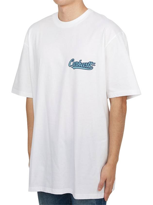 Spill Short Sleeve T-Shirt White - CARHARTT WIP - BALAAN 4