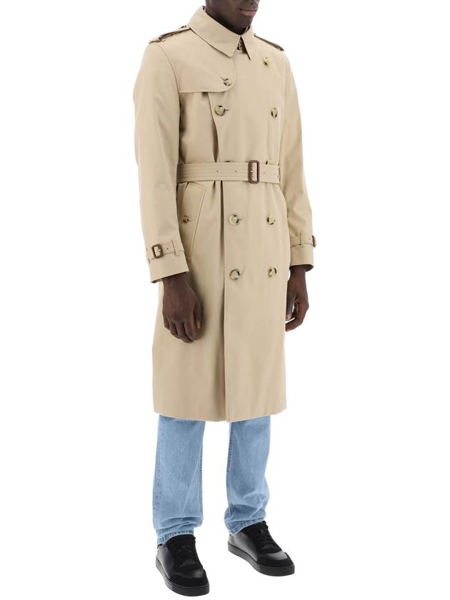 Long Kensington Heritage Trench Coat Honey - BURBERRY - BALAAN 3