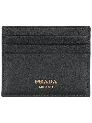 logo leather card wallet 2MC025 2CYS F0002 - PRADA - BALAAN 1