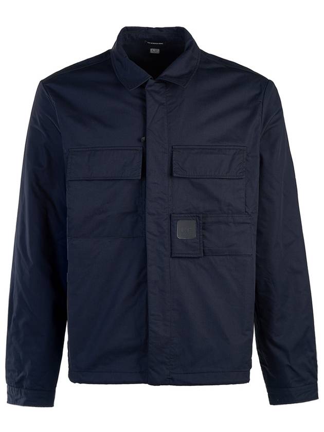 Men's Metropolis Long Sleeve Shirt Navy - CP COMPANY - BALAAN 2