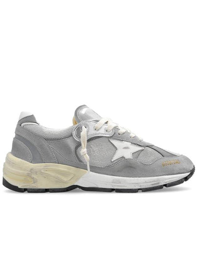 Dad Running Suede Sneakers Grey - GOLDEN GOOSE - BALAAN 2