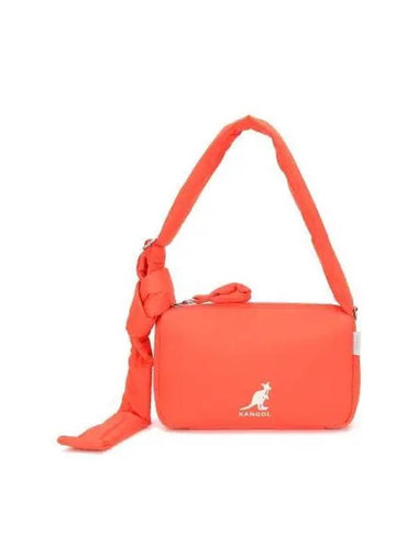 WH Puffer Cross Bag S 3329 Orange - KANGOL - BALAAN 1