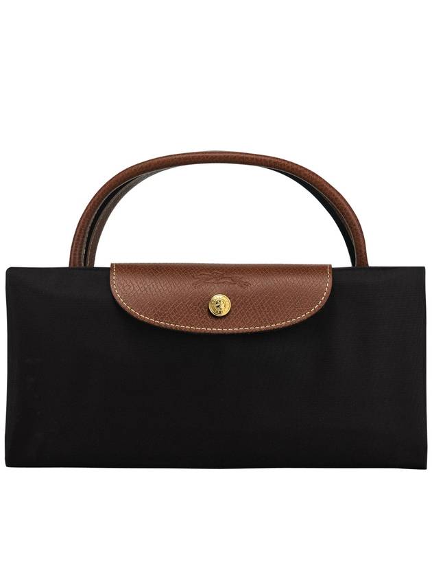 Beige Handle Point Tote Bag Black - LONGCHAMP - BALAAN 5