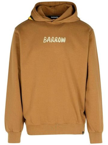 Barrow Brown Cotton Sweatshirt - CLAIRE BARROW - BALAAN 1